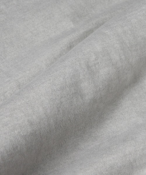three dots（スリードッツ）の「ピグメントダイコットン ブルゾン（ブルゾン・メンズ・ブラック/オリーブ/ライトグレー・MEDIUM/LARGE/SMALL）」の10枚目の写真