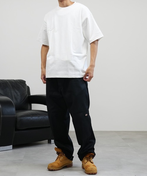 BASIS(ベイシス)の「SANDER LAND 9.1ozマグナムウェイト バックアーチロゴ ビッグシルエット 半袖Tシャツ(Tシャツ/カットソー・メンズ・ホワイト/ブラック・MEDIUM/LARGE/X-LARGE)」の3枚目の写真