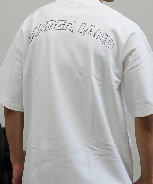 BASIS(ベイシス)の「SANDER LAND 9.1ozマグナムウェイト バックアーチロゴ ビッグシルエット 半袖Tシャツ(Tシャツ/カットソー・メンズ・ホワイト/ブラック・MEDIUM/LARGE/X-LARGE)」の11枚目の写真