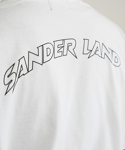 BASIS(ベイシス)の「SANDER LAND 9.1ozマグナムウェイト バックアーチロゴ ビッグシルエット 半袖Tシャツ(Tシャツ/カットソー・メンズ・ホワイト/ブラック・MEDIUM/LARGE/X-LARGE)」の12枚目の写真