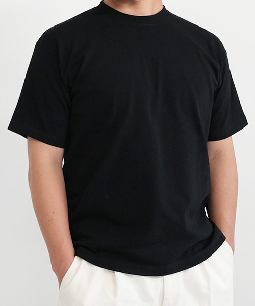 BASIS(ベイシス)の「SANDER LAND 9.1ozマグナムウェイト バックアーチロゴ ビッグシルエット 半袖Tシャツ(Tシャツ/カットソー・メンズ・ホワイト/ブラック・MEDIUM/LARGE/X-LARGE)」の14枚目の写真