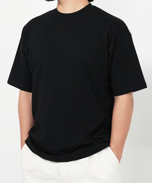 BASIS(ベイシス)の「SANDER LAND 9.1ozマグナムウェイト バックアーチロゴ ビッグシルエット 半袖Tシャツ(Tシャツ/カットソー・メンズ・ホワイト/ブラック・MEDIUM/LARGE/X-LARGE)」の16枚目の写真