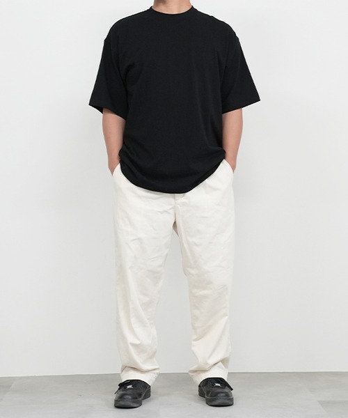 BASIS(ベイシス)の「SANDER LAND 9.1ozマグナムウェイト バックアーチロゴ ビッグシルエット 半袖Tシャツ(Tシャツ/カットソー・メンズ・ホワイト/ブラック・MEDIUM/LARGE/X-LARGE)」の17枚目の写真