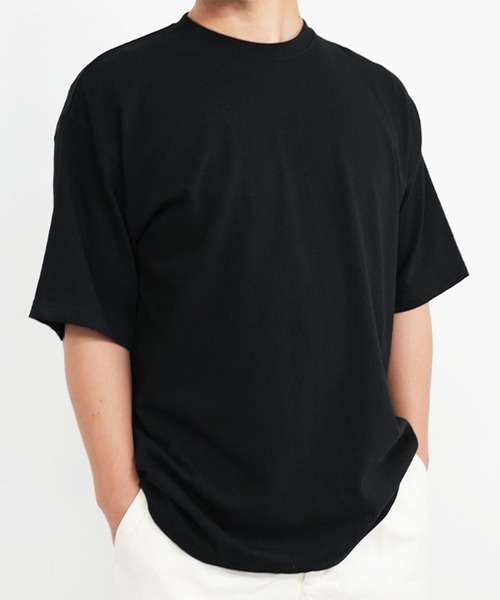 BASIS(ベイシス)の「SANDER LAND 9.1ozマグナムウェイト バックアーチロゴ ビッグシルエット 半袖Tシャツ(Tシャツ/カットソー・メンズ・ホワイト/ブラック・MEDIUM/LARGE/X-LARGE)」の18枚目の写真