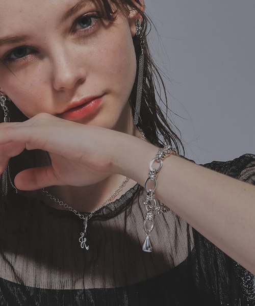 HARE（ハレ）の「モチーフチェーンブレスレット(HARE)（ブレスレット・レディース・ゴールド/シルバー・FREE）」の3枚目の写真