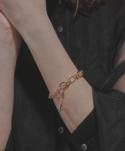 HARE（ハレ）の「モチーフチェーンブレスレット(HARE)（ブレスレット・レディース・ゴールド/シルバー・FREE）」の12枚目の写真