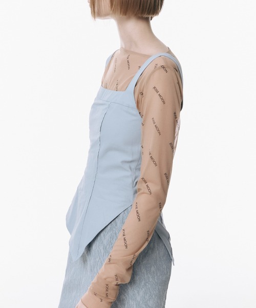 JOSE MOON（ジョゼムーン）の「DOCKING DRESS/ドッキングドレス（ワンピース・レディース・ブラック/サックスブルー・36/38）」の16枚目の写真