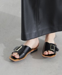 NANO universe | バックルフラットサンダル(サンダル)