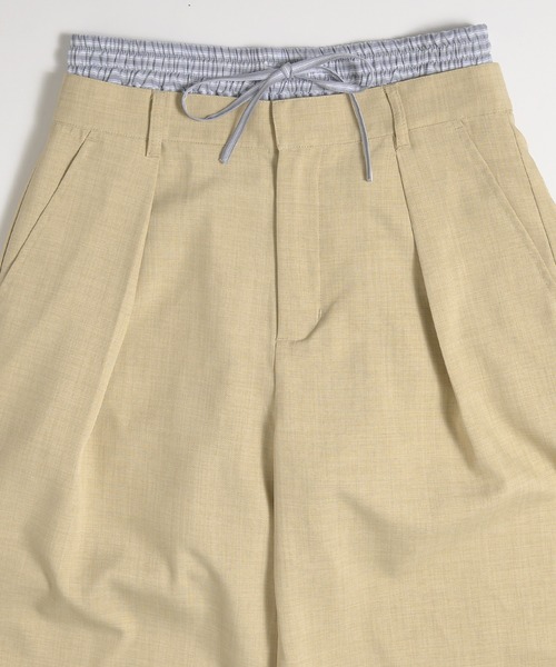 MUHET（ミュエータ）の「【set item】trunks & slacks pants / トランクスセットスラックスパンツ（スラックス・レディース・チャコールグレー/ベージュ・SMALL/MEDIUM）」の20枚目の写真