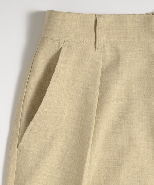 MUHET（ミュエータ）の「【set item】trunks & slacks pants / トランクスセットスラックスパンツ（スラックス・レディース・チャコールグレー/ベージュ・SMALL/MEDIUM）」の7枚目の写真