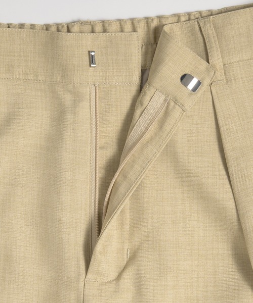 MUHET（ミュエータ）の「【set item】trunks & slacks pants / トランクスセットスラックスパンツ（スラックス・レディース・チャコールグレー/ベージュ・SMALL/MEDIUM）」の8枚目の写真