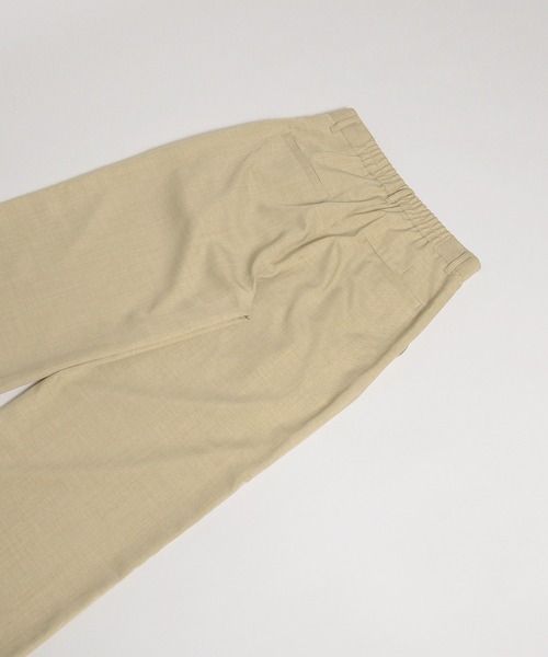 MUHET（ミュエータ）の「【set item】trunks & slacks pants / トランクスセットスラックスパンツ（スラックス・レディース・チャコールグレー/ベージュ・SMALL/MEDIUM）」の3枚目の写真