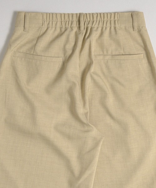 MUHET（ミュエータ）の「【set item】trunks & slacks pants / トランクスセットスラックスパンツ（スラックス・レディース・チャコールグレー/ベージュ・SMALL/MEDIUM）」の5枚目の写真