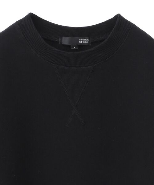Sugar spoon(シュガースプーン)の「・SUGAR SPOON 7分袖ウラケスウェット(スウェット・レディース・ブラック/杢グレー/オフホワイト・FREE)」の7枚目の写真