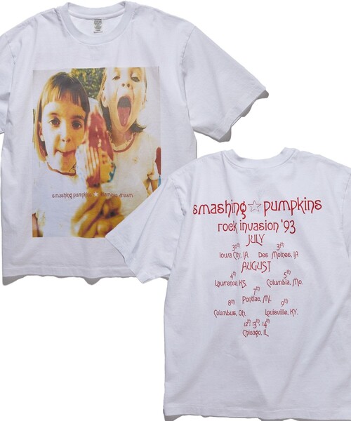 SMASHING PUMPKINS RI TOUR 93 TEE（Tシャツ/カットソー
