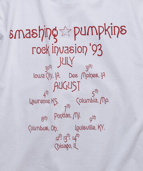 FREAK'S STORE（フリークスストア）の「SMASHING PUMPKINS RI TOUR 93