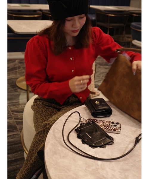 JUMELLE（ジュメロ）の「【Casselini】ポーチ付きマルチショルダー（スマホグッズ・レディース・シルバー/ブラック・FREE）」の13枚目の写真