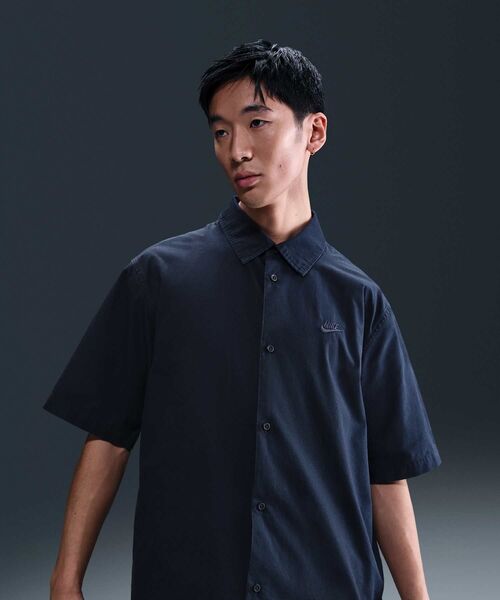 NIKE　ナイキ　ボタンシャツ　半袖シャツ　ショートスリーブ　ナイキクラブ セール】ナイキ クラブ メンズ ショートスリーブ ボタンダウン
