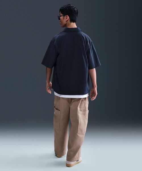 NIKE(ナイキ)の「ナイキ クラブ メンズ ショートスリーブ ボタンダウン シャツ / Nike Club Men's Short-Sleeve Button-Down Shirt HJ2030-451 Obsidian(シャツ/ブラウス・メンズ・ネイビー・S/M/L/2XL/XL)」の5枚目の写真