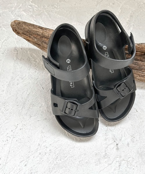 SOROTTO（ソロット）の「バックバンドEVAサンダル スポーツサンダル（サンダル・キッズ・カーキ/ブラック/パープル/グレー・S/M/L）」の2枚目の写真