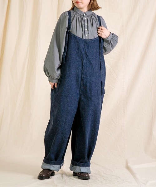 ブロカント　サロペット　パンツ Brocante / ブロカント] 12ozデニム サロペット | Domingo