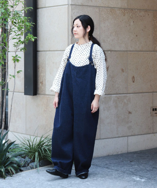 Brocante / ブロカント] 12ozデニム サロペット | Domingo