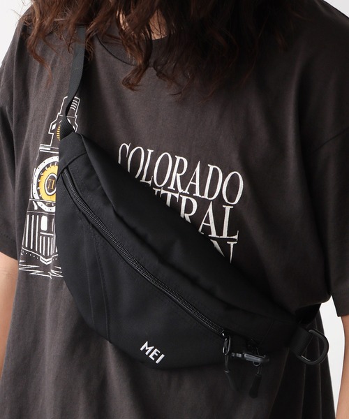 MEI（メイ）の「MEI/メイ BOTTOMLINE S ショルダーバッグ（ショルダーバッグ・メンズ・ネイビー/グレー/ブラック・FREE）」の9枚目の写真