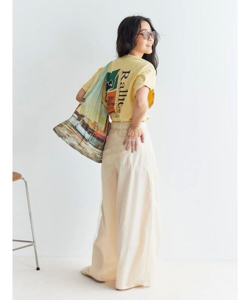 ungrid 大人気ネット完売品 チュールドッキングタックパンツ　25A/W ungrid 大人気ネット完売品 チュールドッキングタックパンツ 25A/W