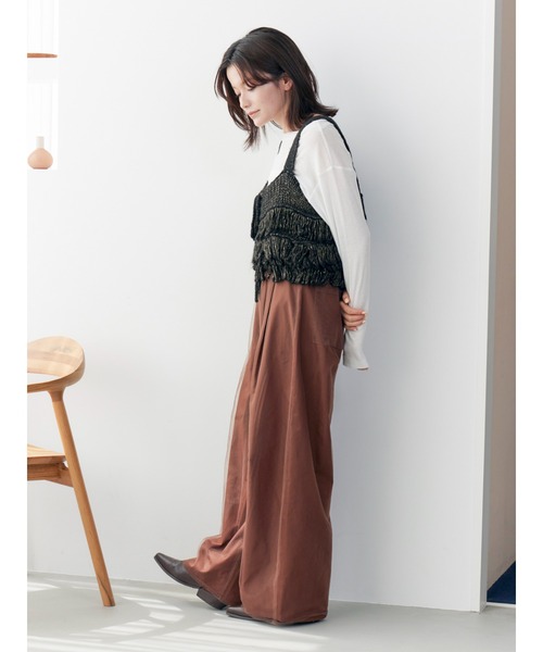 セール】チュールドッキングタックパンツ（その他パンツ）｜Ungrid