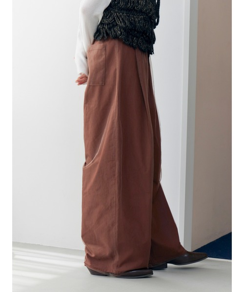 セール】チュールドッキングタックパンツ（その他パンツ）｜Ungrid