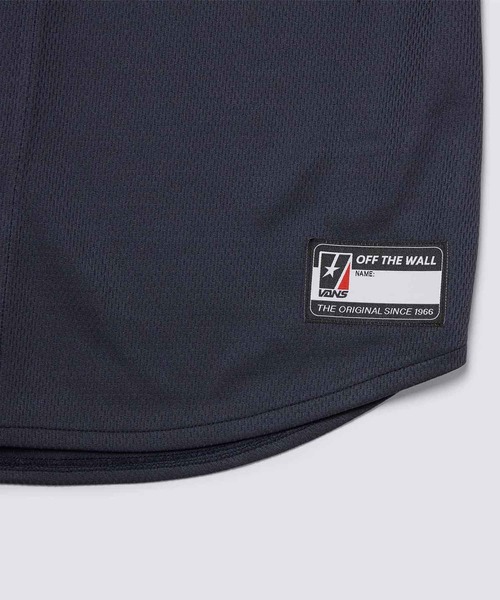 VANS(バンズ)の「YE OLDE ベースボールジャージー(ジャージ・メンズ・ネイビー・X-LARGE/LARGE/MEDIUM/SMALL)」の4枚目の写真