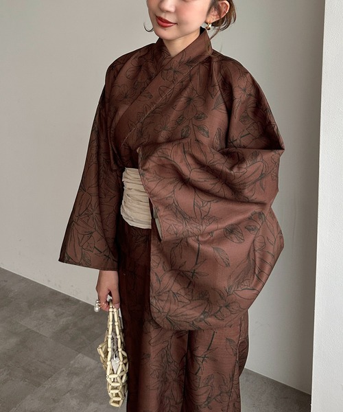 apres jour clair（アプレジュールクレア）の「【apres jour clair】アソート浴衣3点SET（浴衣・レディース・ブラウン系その他/アイボリー・フリー）」の19枚目の写真