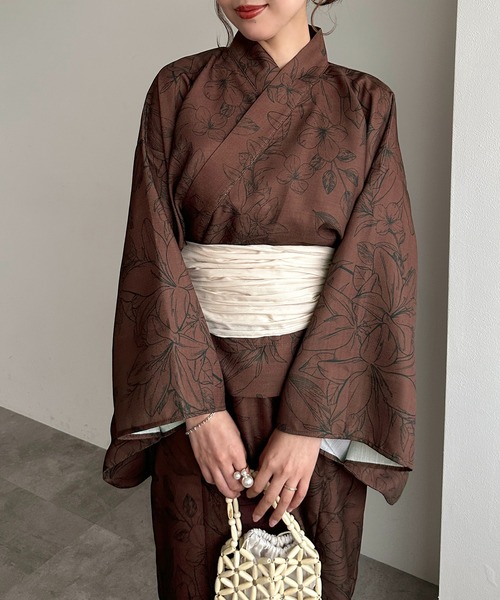 apres jour clair（アプレジュールクレア）の「【apres jour clair】アソート浴衣3点SET（浴衣・レディース・ブラウン系その他/アイボリー・フリー）」の20枚目の写真