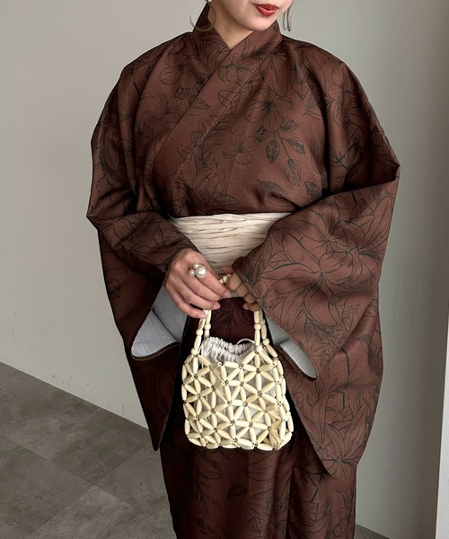 apres jour clair（アプレジュールクレア）の「【apres jour clair】アソート浴衣3点SET（浴衣・レディース・ブラウン系その他/アイボリー・フリー）」の18枚目の写真