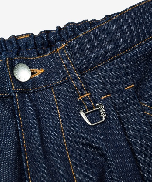 rehacer（レアセル）の「rehacer : Pleat Denim Trousers / プリーツデニム トラウザーズ（デニムパンツ・メンズ・インディゴブルー・SMALL/MEDIUM/LARGE）」の5枚目の写真