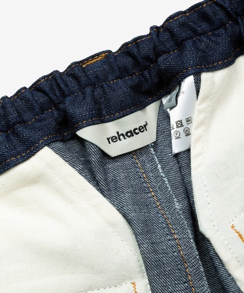 rehacer : Pleat Denim Trousers / プリーツデニム トラウザーズ