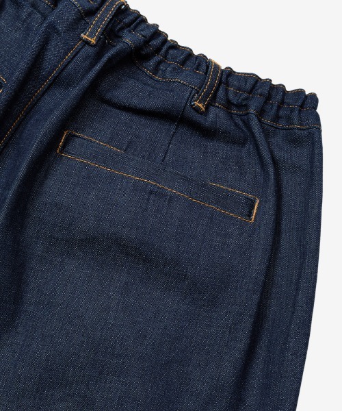 rehacer : Pleat Denim Trousers / プリーツデニム トラウザーズ