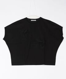 H.A.K | スワイー天竺チュールリボン立体モチーフTシャツ(Tシャツ/カットソー)