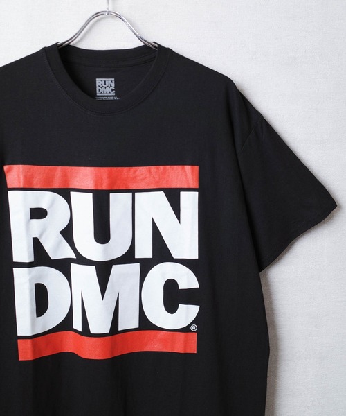 ROCK-OFF(ロックオフ)の「【ROCK-OFF】【3】Run-D.M.C. LOGO T-SHIRTS(Tシャツ/カットソー・メンズ・ブラック・LARGE/X-LARGE/MEDIUM)」の1枚目の写真