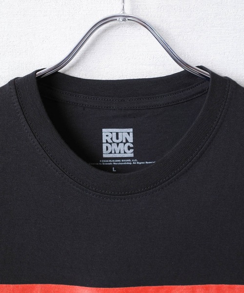 ROCK-OFF(ロックオフ)の「【ROCK-OFF】【3】Run-D.M.C. LOGO T-SHIRTS(Tシャツ/カットソー・メンズ・ブラック・LARGE/X-LARGE/MEDIUM)」の4枚目の写真