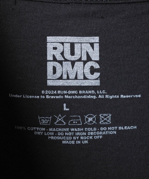 ROCK-OFF(ロックオフ)の「【ROCK-OFF】【3】Run-D.M.C. LOGO T-SHIRTS(Tシャツ/カットソー・メンズ・ブラック・LARGE/X-LARGE/MEDIUM)」の7枚目の写真