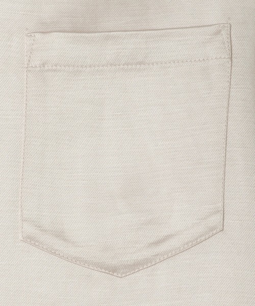 CREDONA（クレドナ）の「ACETATE LINEN SATIN SHIRTS/アセテートリーンサテンシャツ（シャツ/ブラウス・レディース・ブラック/ホワイト・FREE）」の12枚目の写真