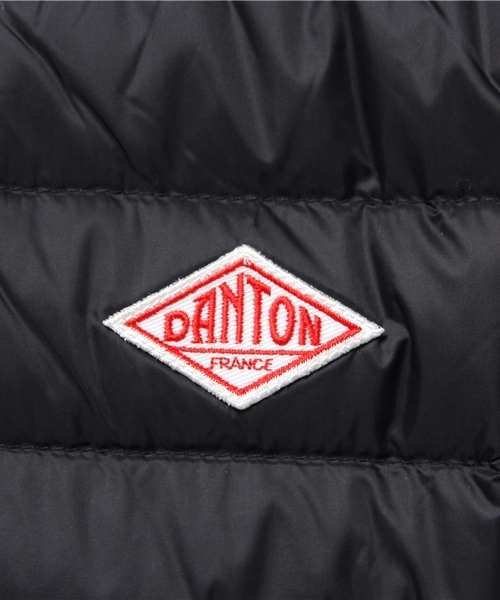 DANTON（ダントン）の「【ダントン】インナーダウンジャケット（ダウンジャケット/コート・レディース・クリーム/ブラック/ネイビー・MEDIUM/SMALL）」の10枚目の写真