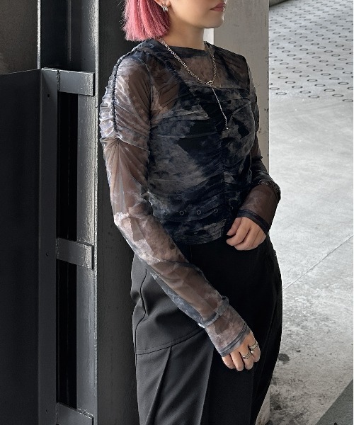SHUN NAKAZATO シースルートップス see-through top/シースルートップス（その他トップス）｜Chick