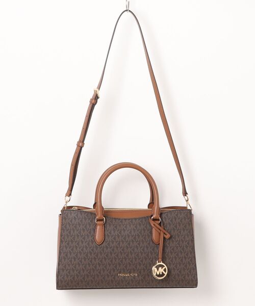 MICHAEL KORS(マイケルコース)の「ARDEN MD TZ SATCHEL サッチェル(ハンドバッグ・レディース・ブラウン・FREE)」の1枚目の写真