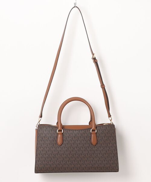 MICHAEL KORS(マイケルコース)の「ARDEN MD TZ SATCHEL サッチェル(ハンドバッグ・レディース・ブラウン・FREE)」の2枚目の写真