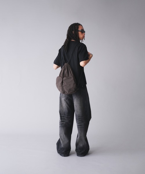 Zip Design Knapsack / ジップデザインナップサック（バック