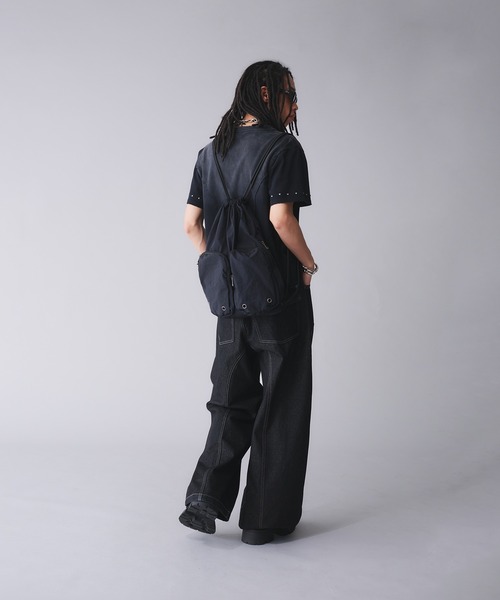 HANGRY & ANGRYナップサック Zip Design Knapsack / ジップデザインナップサック（バック