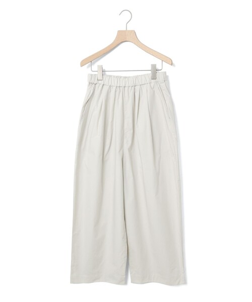 MidiUmi（ミディウミ）の「MidiUmi ワイドイージーパンツ（その他パンツ・レディース・カーキ/ブラック/ライトグレー/チャコールグレー・FREE）」の4枚目の写真