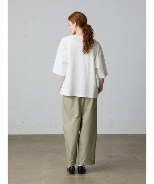 MidiUmi（ミディウミ）の「MidiUmi ワイドイージーパンツ（その他パンツ・レディース・カーキ/ブラック/ライトグレー/チャコールグレー・FREE）」の12枚目の写真